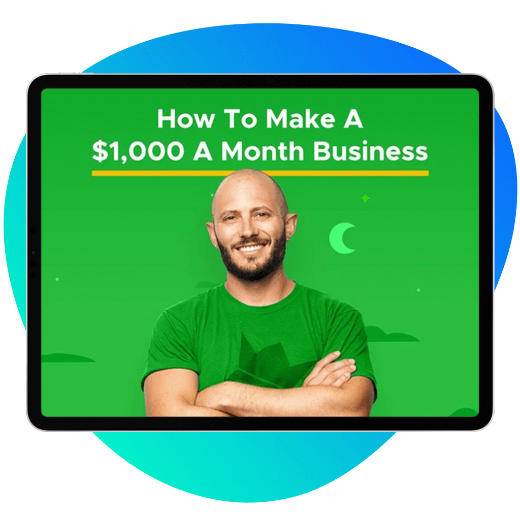 how to make $1000 month business course